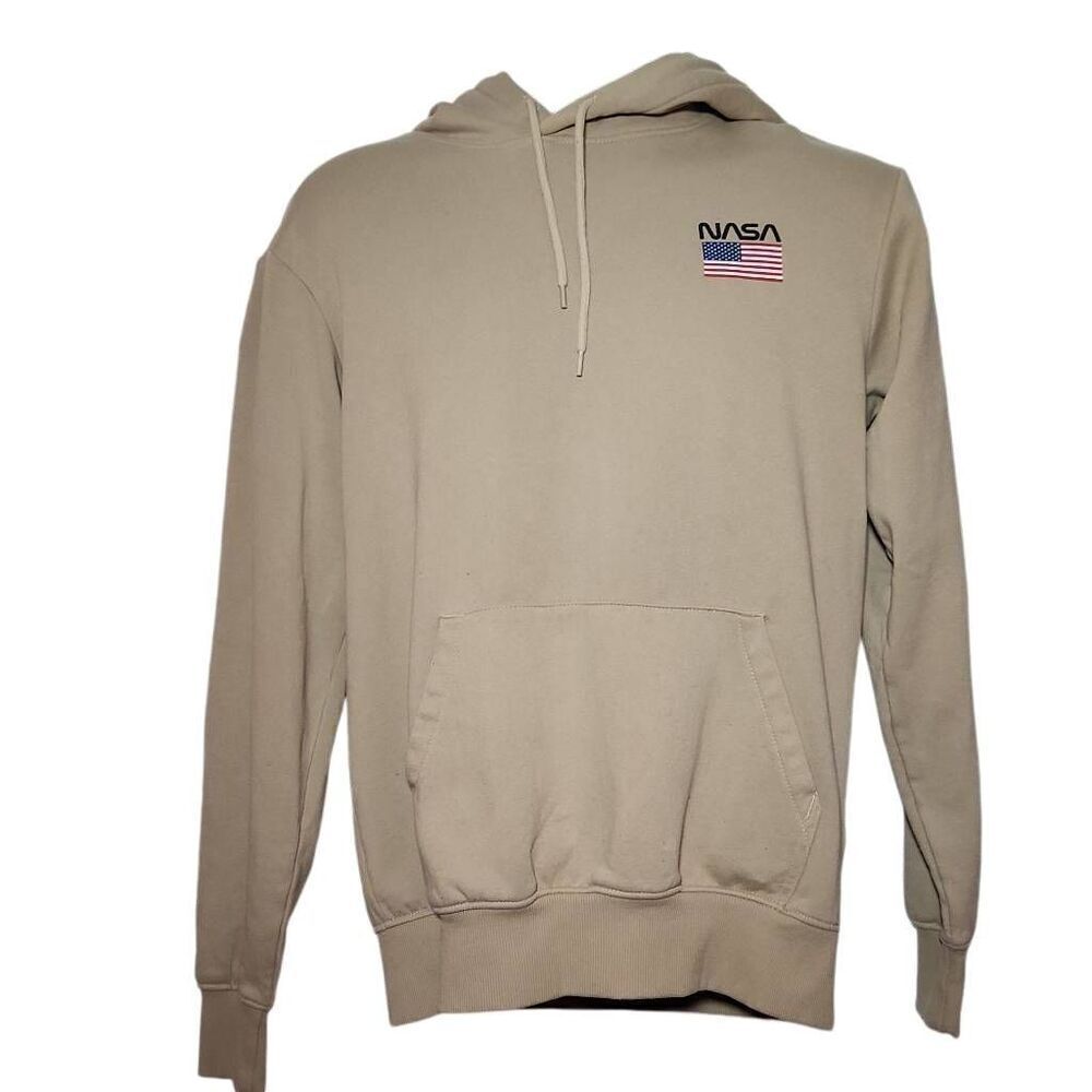 Divided H&M Men's Size XS Tan NASA Hoodie